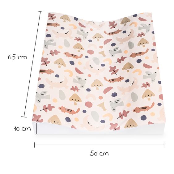 Julius Zöllner Changing insert Foam 2-Wedge - Animals