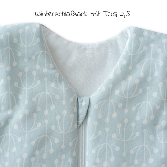 Julius Zöllner Winterschlafsack wattiert mit Arm - Jersey Planty - Gr. 56