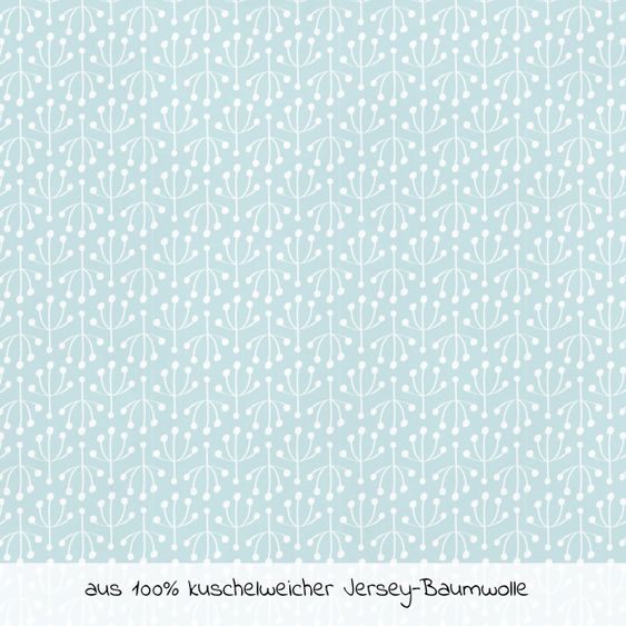 Julius Zöllner Winterschlafsack wattiert mit Arm - Jersey Planty - Gr. 56