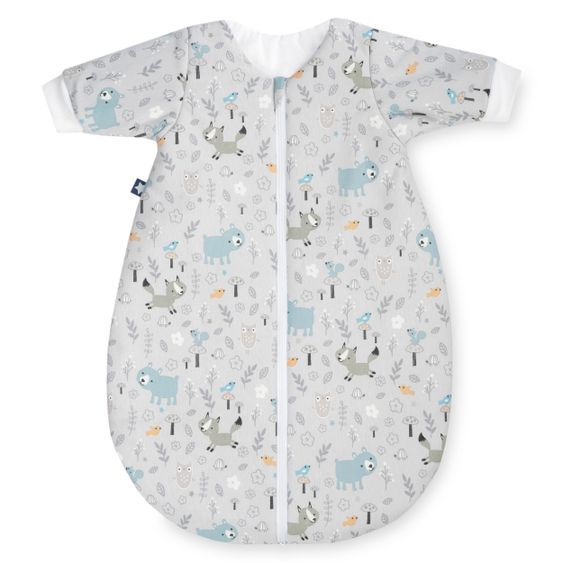 Julius Zöllner Winterschlafsack wattiert mit Arm - Jersey Smart Friends - Gr. 56