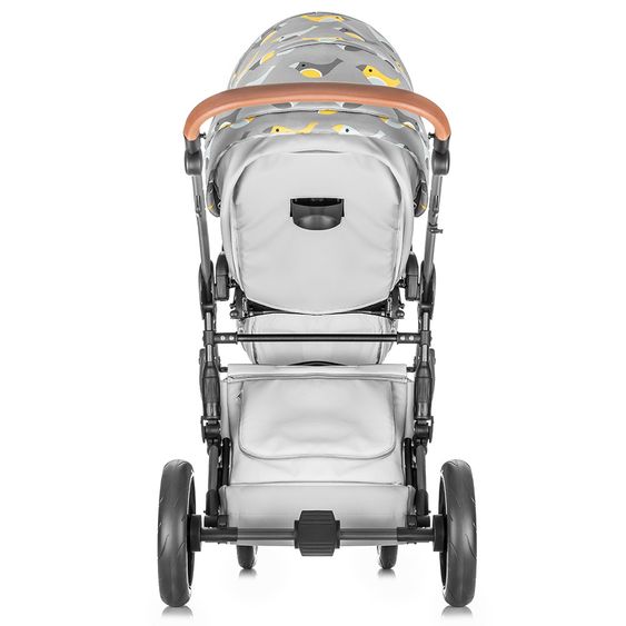 Junama Kombi-Kinderwagen Madena inkl. Babywanne, Sportsitz, Wickeltasche & Regenschutz - Skylark