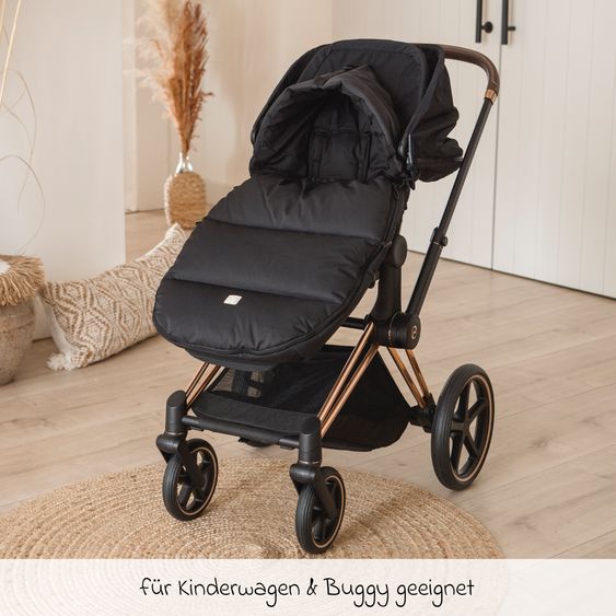 Kaiser Daunen-Fußsack Dowwny XL für Kinderwagen & Buggy - Black