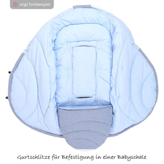 Kaiser Einschlagdecke Carl - Light Grey Melange