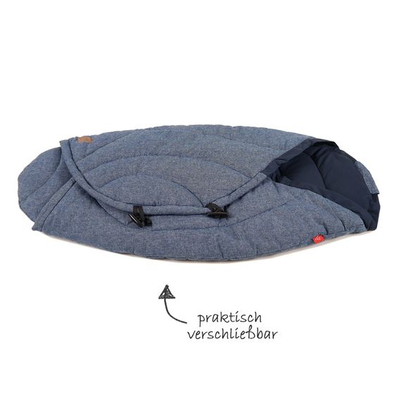 Kaiser Einschlagdecke Carl - Navy Melange
