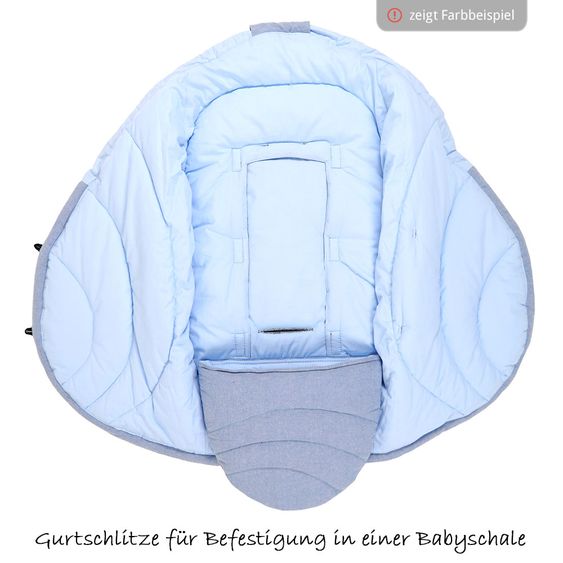 Kaiser Einschlagdecke Carl - Navy Melange