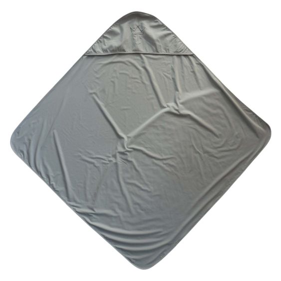 Kaiser Coperta avvolgente Coperta Raffreddante con Cappuccio in Materiale Rinfrescante per Seggiolino Auto per Neonati & Navicelle - Grigio Chiaro