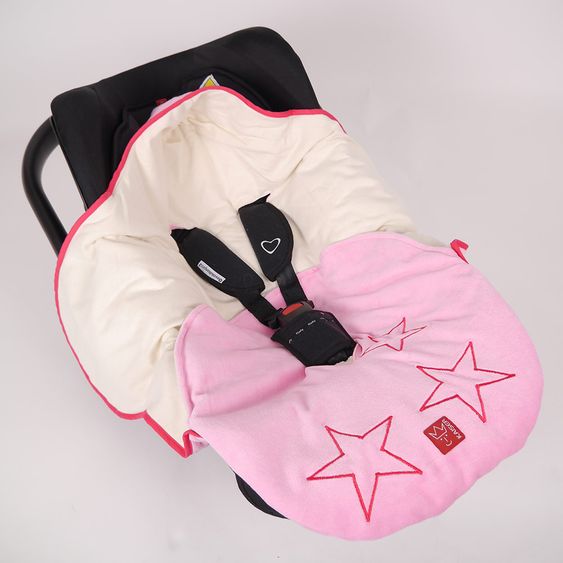 Kaiser Einschlagdecke Star - Hellgrau Rosa
