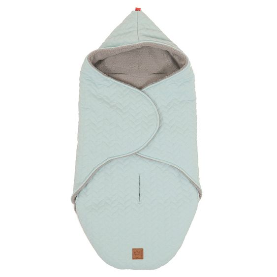 Kaiser Wrappy folding blanket - Knit Design - Mint