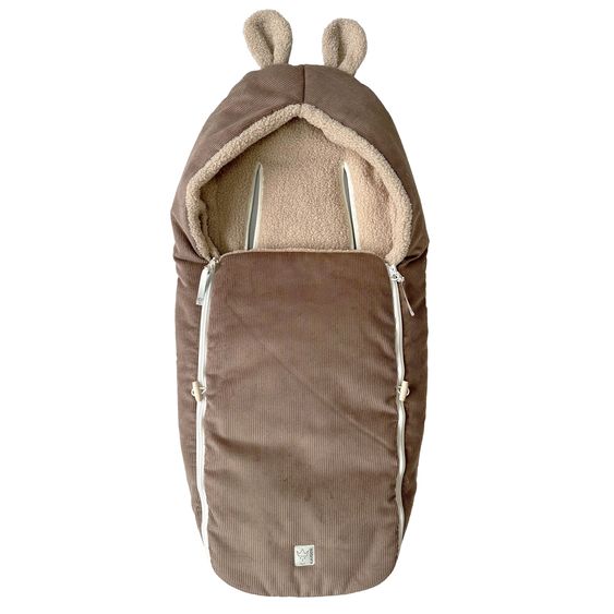 Kaiser Hima fleece footmuff for infant car seats & carrycots - Caribou