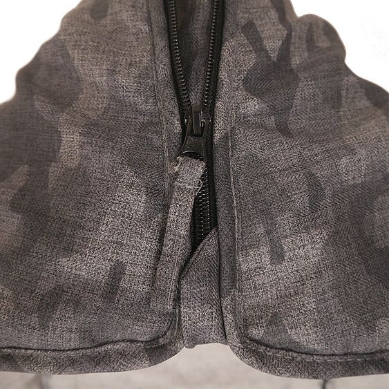 Kaiser Fleece-Fußsack Hoody für Babyschale und Babywannen - Camouflage