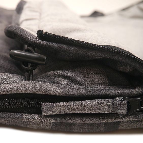 Kaiser Fleece-Fußsack Hoody für Babyschale und Babywannen - Camouflage