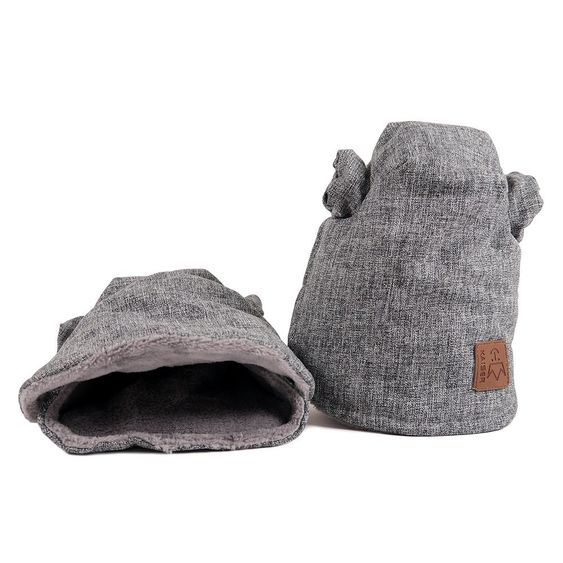 Kaiser Fleece-Handwärmer Cooly - Melange Anthrazit