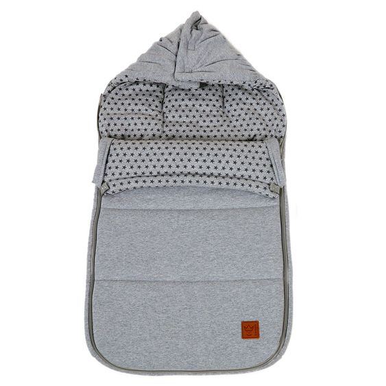 Kaiser Jersey footmuff Jessy for stroller - Light Grey
