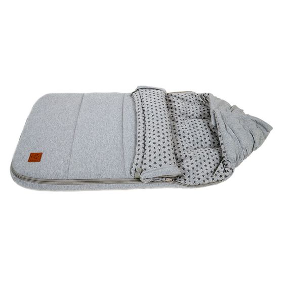 Kaiser Jersey footmuff Jessy for stroller - Light Grey