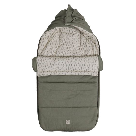 Kaiser Jersey-Fußsack Sophia für Kinderwagen und Buggy - Olive Green