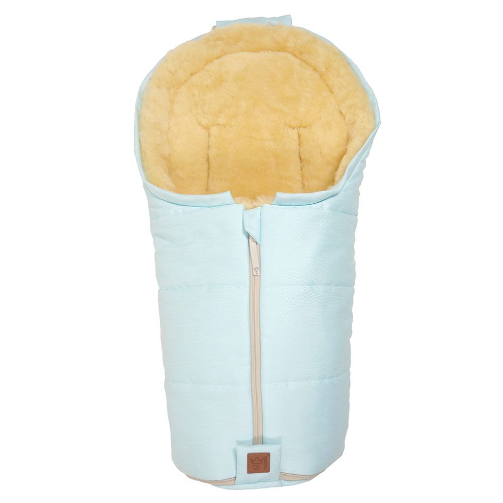 Naadja Lammfell Fußsack Für Babyschale - Wärmender Begleiter Für Auto & Kinderwagen
