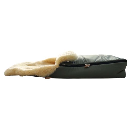 Kaiser Lammfell-Fußsack Dublas 2.0 für Buggy, Sport- & Kinderwagen - Salbei Green