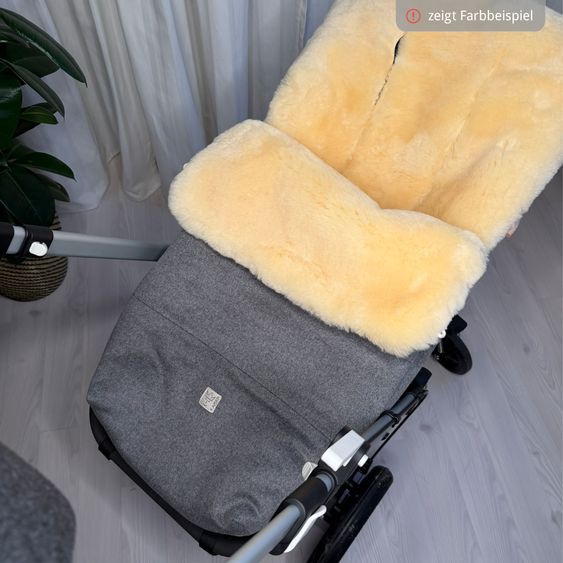 Kaiser Lammfell/Loden-Fußsack Lilly für Buggy, Sport- & Kinderwagen - Burro