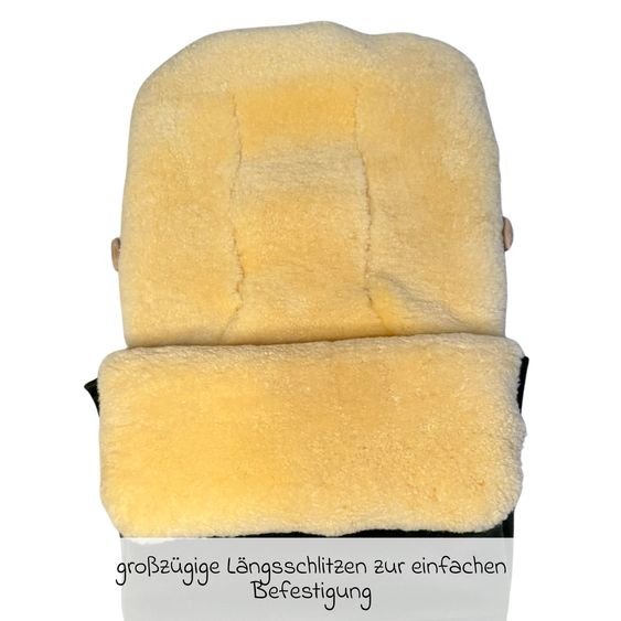 Kaiser Lammfell/Loden-Fußsack Lilly für Buggy, Sport- & Kinderwagen - Green