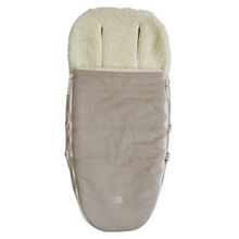 Lammfell/Loden-Fußsack Woolma für Buggy, Sport- & Kinderwagen - Moonlight
