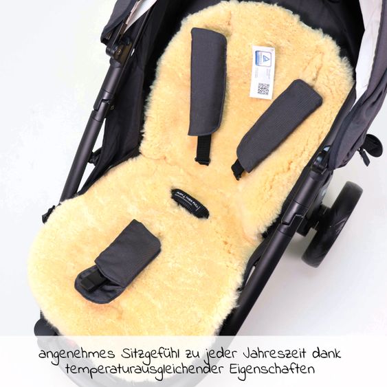 Kaiser Lambskin pad medical for Joie stroller