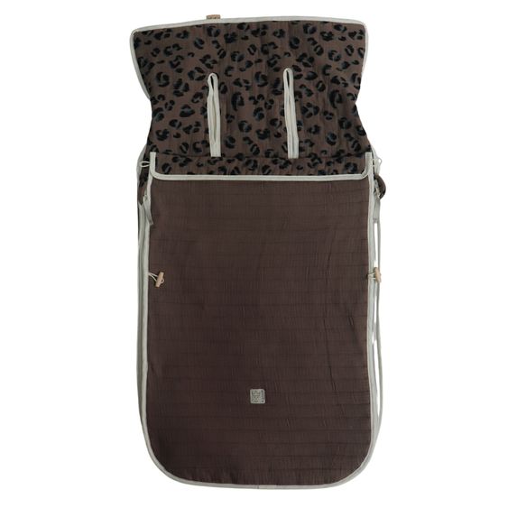 Kaiser Muslin-Sommerfußsack Windy für Buggy, Sport-& Kinderwagen - Leo Caribou