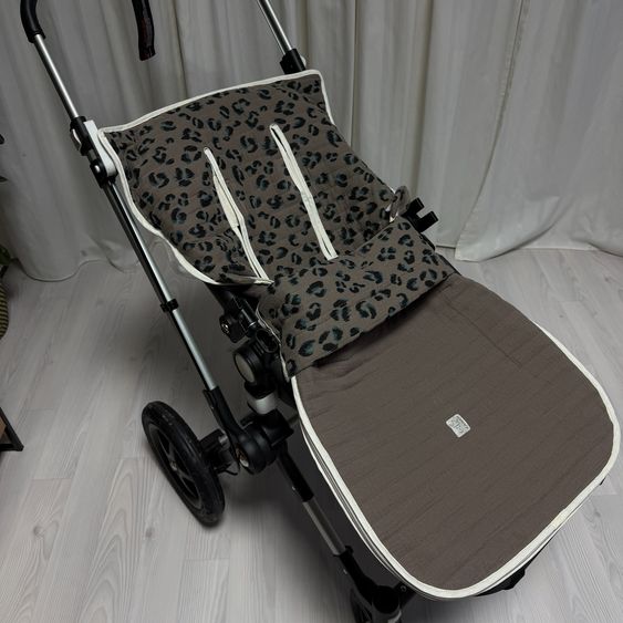 Kaiser Muslin-Sommerfußsack Windy für Buggy, Sport-& Kinderwagen - Leo Caribou