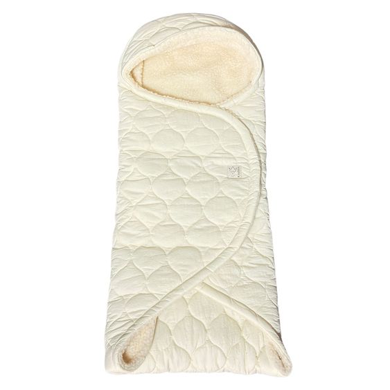 Kaiser Nylon Swaddle Blanket Nylon Winter for Infant Car Seats & Carrycots - Oatmeal Beige