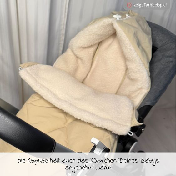 Kaiser Sacco piedi in nylon Leon per Passeggino Leggero, Sportivo & Passeggino - Otamel Beige