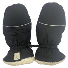 Guanti in nylon Andrea per Passeggino Leggero, Sportivo, Passeggino & Rimorchio per Bicicletta - Nero