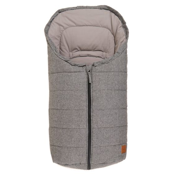Kaiser Sommer-Fußsack Anny für Babyschalen - Anthracite Melange