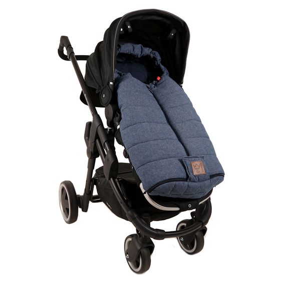 Kaiser Summer footmuff Melly - Navy Melange