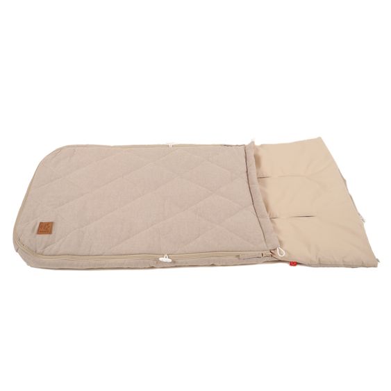 Kaiser Nikko summer footmuff - Sand Melange