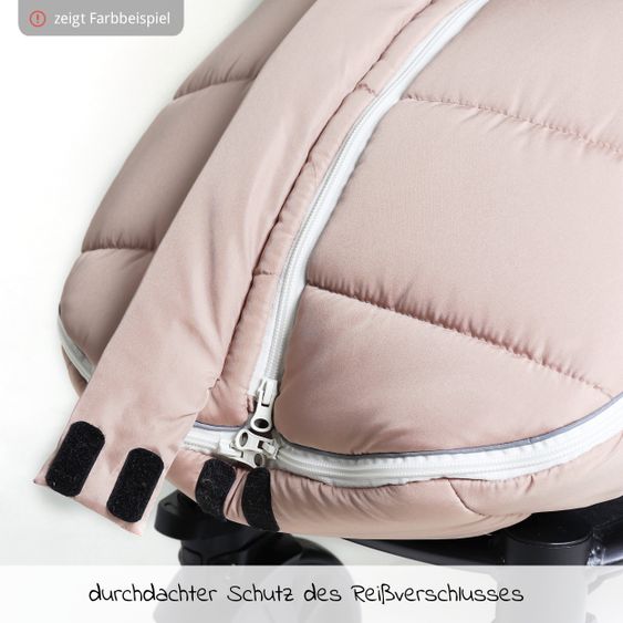 Kaiser Thermo-Fleece Fußsack Mila - Anthrazit