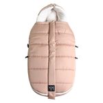 Thermo-Fleece Fußsack Mila - Sand/Creme