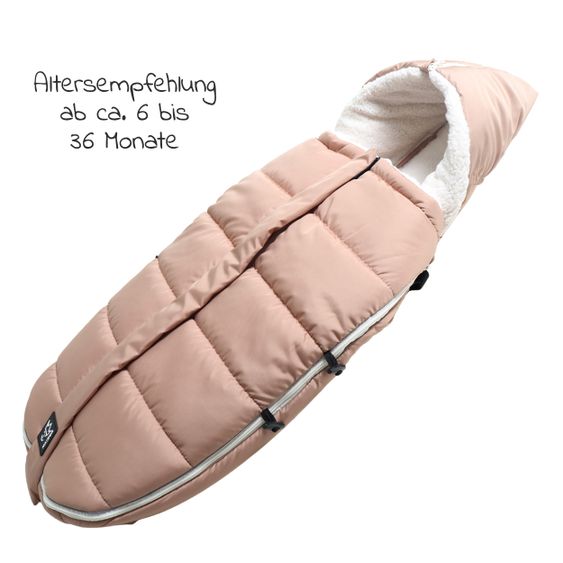 Kaiser Thermo-Fleece Fußsack Mila - Sand/Creme