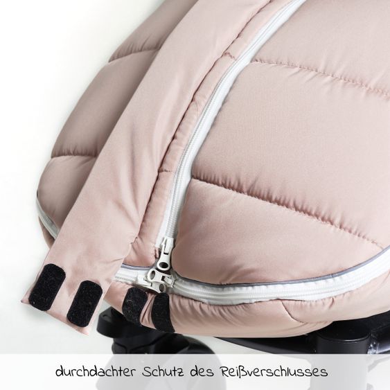 Kaiser Thermo-Fleece Fußsack Mila - Sand/Creme