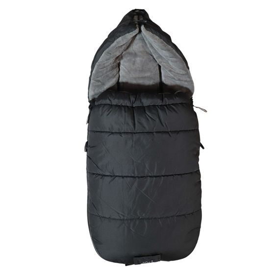 Kaiser Thermo-Fleece Fußsack Akiko für Buggy, Sport- & Kinderwagen - Black Grey