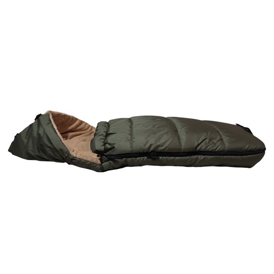 Kaiser Thermo-Fleece Fußsack Akiko für Buggy, Sport- & Kinderwagen - Kaki Camel