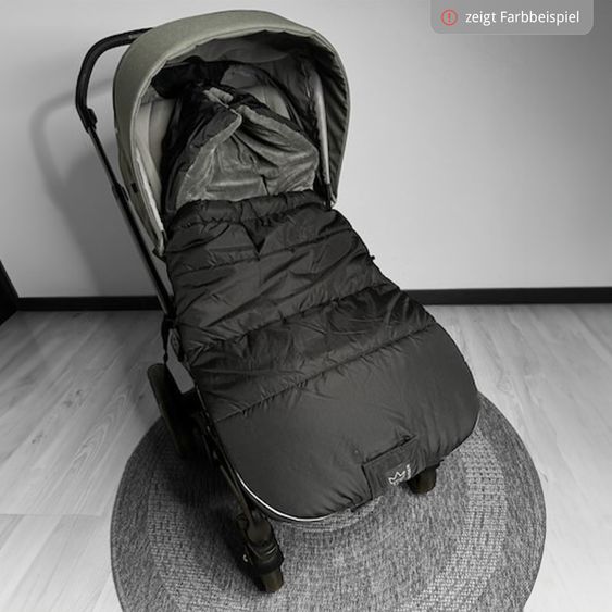 Kaiser Thermo-Fleece Fußsack Akiko für Buggy, Sport- & Kinderwagen - Kaki Camel