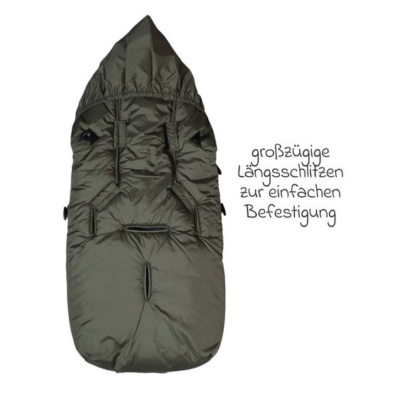 Kaiser Thermo-Fleece Fußsack Akiko für Buggy, Sport- & Kinderwagen - Kaki Camel
