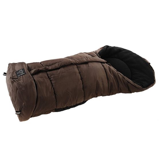 Kaiser Thermo-Fleece Fußsack Iglu - Braun