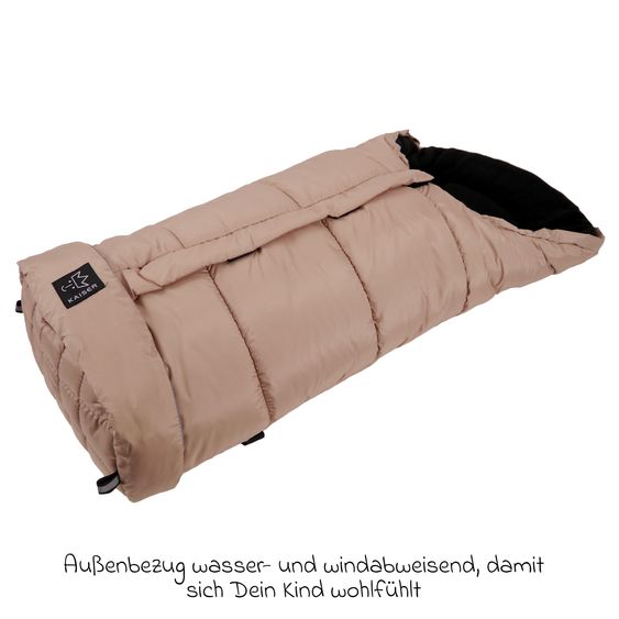 Kaiser Thermo-Fleece Fußsack Iglu - Sand