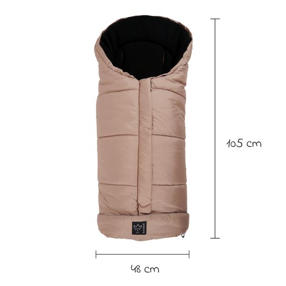 Kaiser Thermo-Fleece Fußsack Iglu - Sand