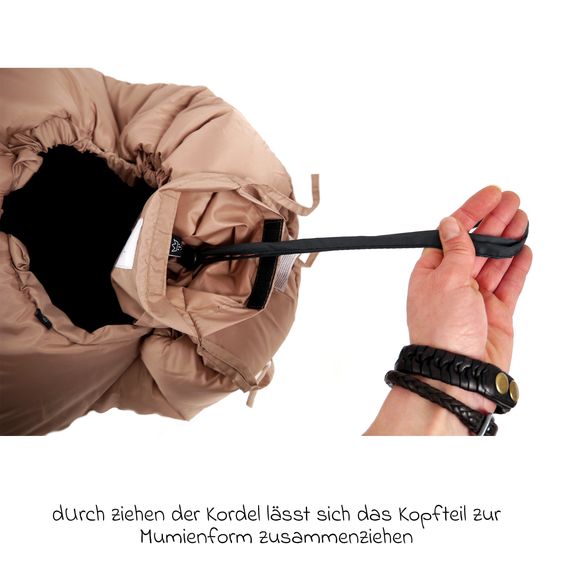 Kaiser Thermo-Fleece Fußsack Iglu - Sand