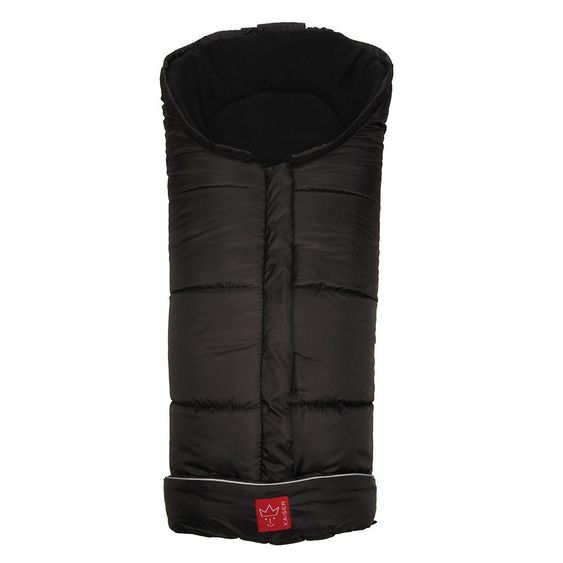 Kaiser Thermo-Fleece Fußsack Iglu - Schwarz