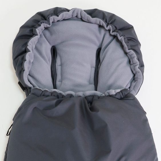 Kaiser Thermal Fleece Footmuff Lukky for Joie Stroller - Black