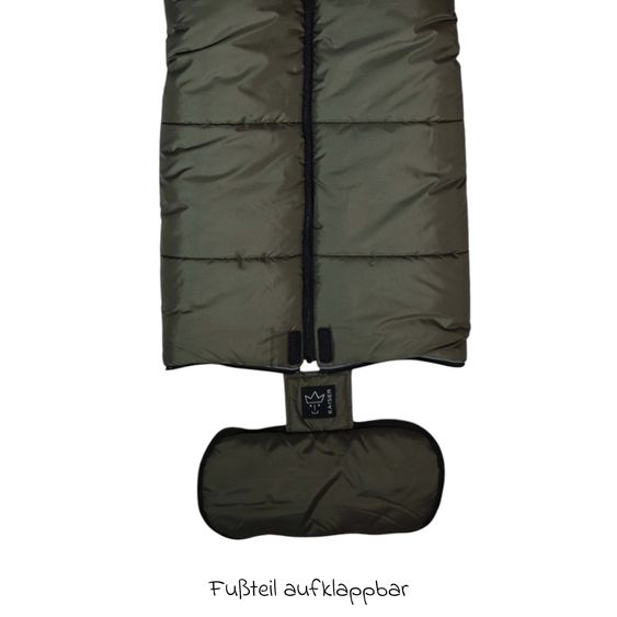 Kaiser Thermo-Fleece Fußsack Sandy für Buggy, Sport- & Kinderwagen - Kaki Camel