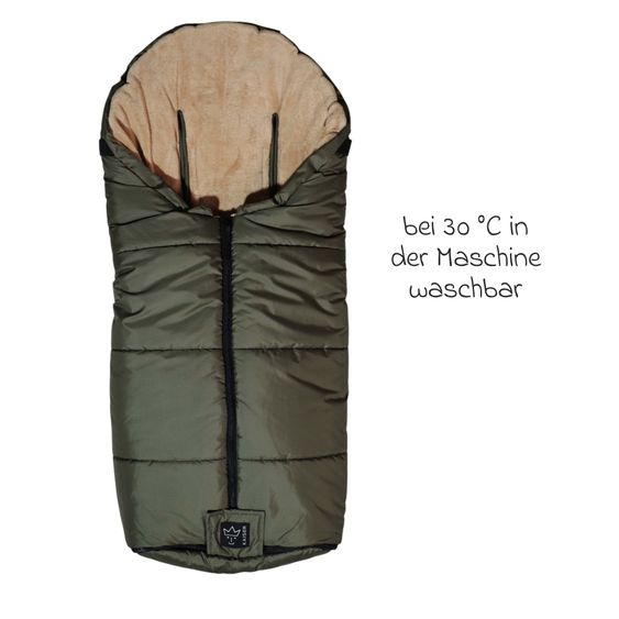Kaiser Thermo-Fleece Fußsack Sandy für Buggy, Sport- & Kinderwagen - Kaki Camel