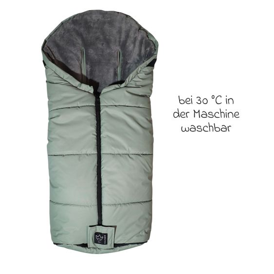 Kaiser Thermo-Fleece Fußsack Sandy für Buggy, Sport- & Kinderwagen - Salbei Green